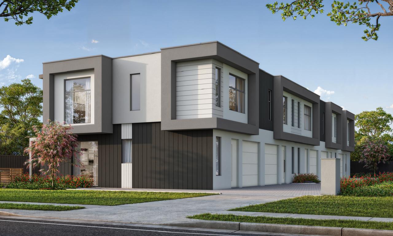 Artist impression of Seven on Holman from the street corner.